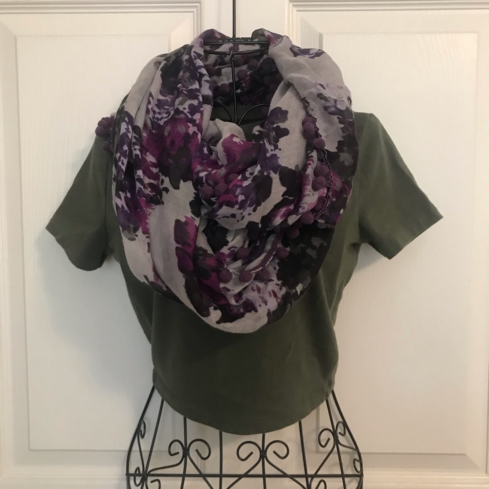 Floral Infinity Scarf